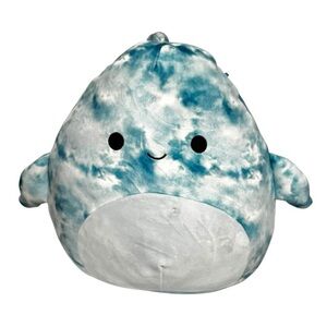 Squishmallows 11" Danika the‎ Blue Crinkle Tie-Dye Dolphin